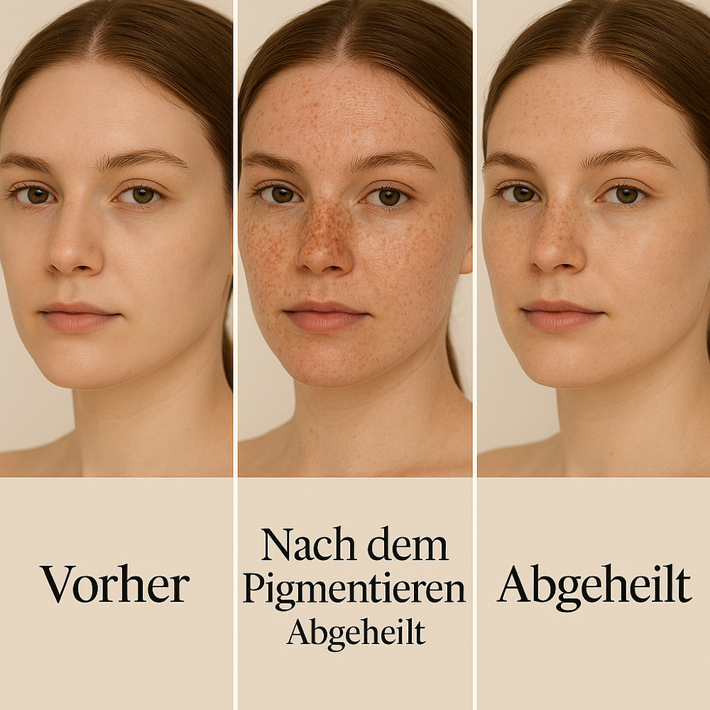 Permanente Sommersprossen